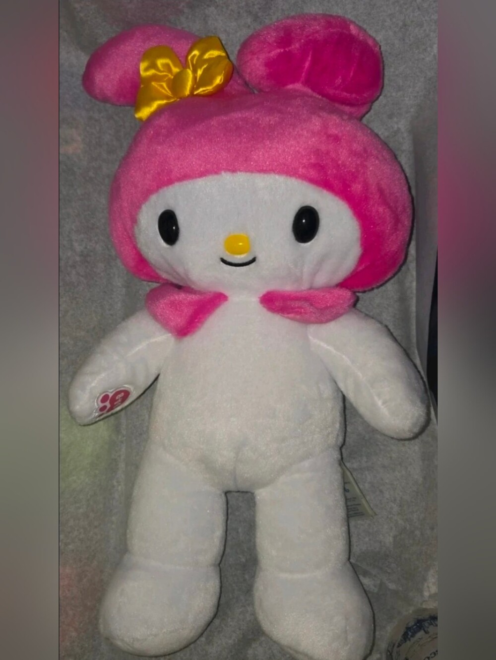 Build A Bear My Melody Hello Kitty By Sanrio Pink & White - 19" Tall BAB Plush